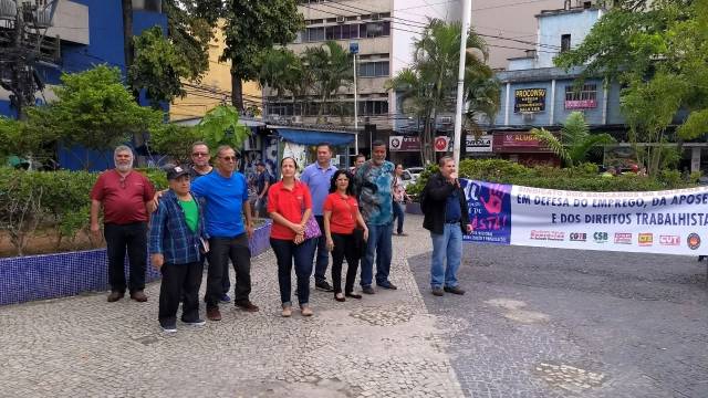 Bancários da Baixada Fluminense participam do &quot;Dia do Basta&quot; nesta sexta-feira, dia 10