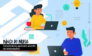 Funcionários do BB aprovam acordo de teletrabalho