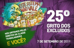25º Grito dos Excluídos critica sistema econômico atual