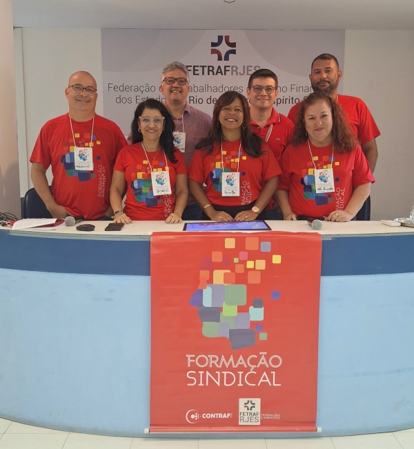 Sindicato dos Bancários da Baixada Fluminense participa de Curso de Formação da Contraf-CUT