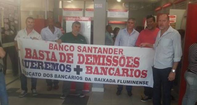 MANIFESTO POR MAIS FUNCIONÁRIOS NO SANTANDER